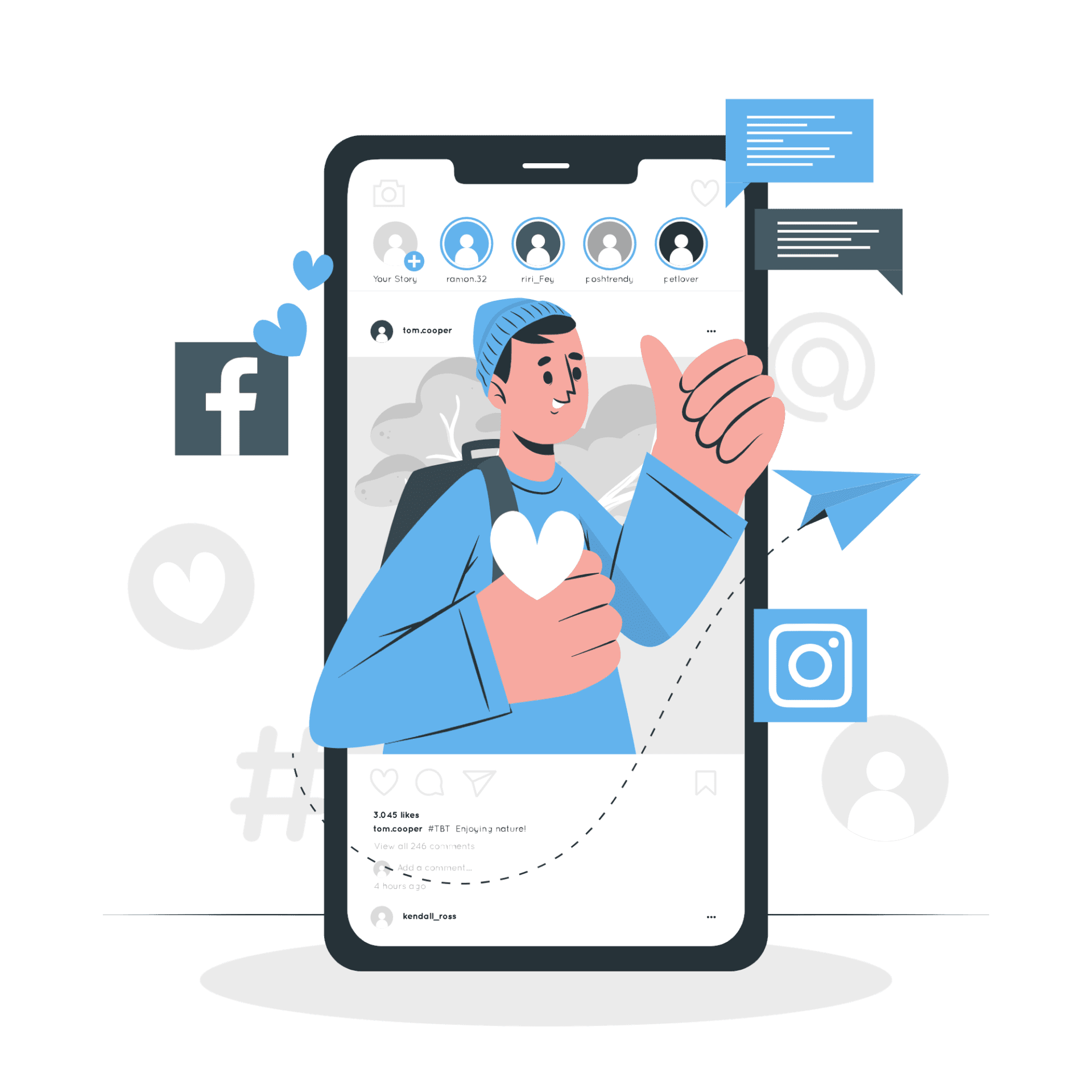 Social media-cuate